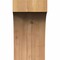 Ekena Millwork Huntington Smooth Corbel, Western Red Cedar, 5 1/2"W x 6"D x 10"H COR06X06X10HUN00SWR - alternate 2
